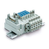 SMC SJ3A6-5NMZ SJ3A6 Series Plug-in Connector Type Vacuum Release Valve With Restrictor Solenoid Valves(3 Position 3 Port With Restrictor) Standard
