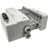 SMC SS5Q13-12FD3-DBNS-00T 4/5 Port Solenoid Valve