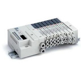 SMC SS5Q23-08SDR1-D10BK 4/5 Port Solenoid Valve
