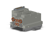 SMC SS5V1-10FD1-02BS-C6-D 4/5 Port Solenoid Valve