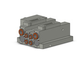 SMC SS5V2-W10CD-02BS-N7 4/5 Port Solenoid Valve