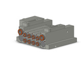 SMC SS5V2-W10CD-04BS-N7 4/5 Port Solenoid Valve