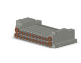 SMC SS5V2-W10CD-09B-C6 4/5 Port Solenoid Valve