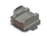 SMC SS5V2-10FD1-03U-C6-D 4/5 Port Solenoid Valve
