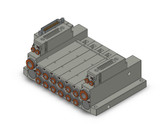 SMC SS5V2-10FD1-06BRS-N7 4/5 Port Solenoid Valve