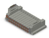 SMC SS5V2-10FD1-10DS-C6 4/5 Port Solenoid Valve