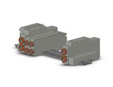 SMC SS5V2-16FD2-08B-C8 4/5 Port Solenoid Valve