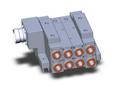 SMC SS5V3-W10CD-02B-N11-D0 4/5 Port Solenoid Valve