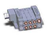 SMC SS5V3-W10CD-03US-C8 4/5 Port Solenoid Valve