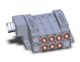 SMC SS5V3-W10CD-03US-N11 4/5 Port Solenoid Valve