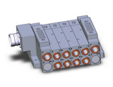 SMC SS5V3-W10CD-04BS-C10 4/5 Port Solenoid Valve