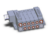 SMC SS5V3-W10CD-04BS-C8 4/5 Port Solenoid Valve