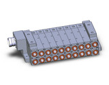 SMC SS5V3-W10CD-08B-N11 4/5 Port Solenoid Valve