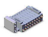 SMC SS5V3-W10S1FAND-07BS-C8 4/5 Port Solenoid Valve
