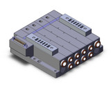 SMC SS5V4-10FD1-04BS-C8 4/5 Port Solenoid Valve
