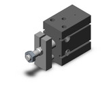 SMC CUK25-10T Cyl, Free Mount, Non-Rotating