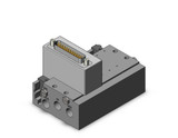 SMC SS5Y3-52F1-04D-00T 4/5 port solenoid valve plug-in metal base