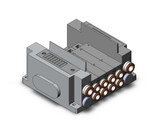 SMC SS5Y5-10S0-04BS-N9 Ss5Y5 4 Sta Manifold Base
