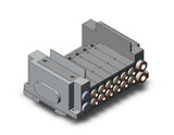 SMC SS5Y5-10S0-06U-C6D0 Ss5Y5 6 Sta Manifold Base