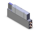SMC SV4200-5FU-T-N11 4/5 Port Solenoid Valve