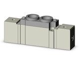 SMC SYA7220-02N Valve, Air Pilot, Body Pt