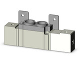SMC SYA7320-02-F2 Valve, Air Pilot, Body Pt