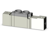 SMC SYA7420-02F Valve, Air Pilot, Body Pt