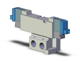 SMC SYJ5343-5LOZ-01 4/5 Port Solenoid Valve
