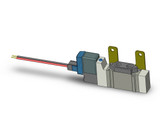 SMC SY3120-5LZD-M5-F2 4/5 port solenoid valve 5 port solenoid valve