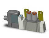 SMC SY3120-5WOZ-C4-F2 5 Port Solenoid Valve