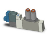 SMC SY3160-6LOZ-N3 Valve, Sgl Sol, Cassette (Dc)