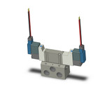 SMC SY3440R-5MZ-01T Valve, Dbl Sol, Base Mt (Dc)