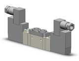 SMC SY5220-5DZD-01F 4/5 Port Solenoid Valve