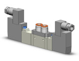 SMC SY5320-1DZE-C8 4/5 Port Solenoid Valve