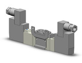 SMC SY5320-5DZ-01F-F2 4/5 Port Solenoid Valve