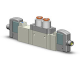 SMC SY5320-5WAOU-C6 Valve, Dbl Sol