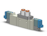 SMC SY5420-5LOU-C6 4/5 Port Solenoid Valve