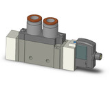 SMC SY7120-5WO-N11T 4/5 Port Solenoid Valve