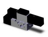 SMC VFR2500-3FZ-02T 4/5 Port Solenoid Valve