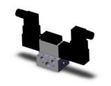 SMC VFR2510-5DZ-02 4/5 Port Solenoid Valve