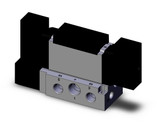 SMC VFR3200-5F-03T 4/5 Port Solenoid Valve