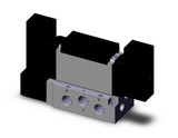 SMC VFR3201-5FZ-02T 4/5 Port Solenoid Valve