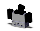 SMC VFR4210-5D-04T 4/5 Port Solenoid Valve