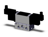 SMC VFR4240-5TZ-03 Valve, 5 Port Solenoid