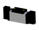 SMC VFR4300-5FZA 4/5 Port Solenoid Valve
