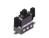SMC VFR5310-3DZC-06 4/5 Port Solenoid Valve