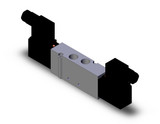 SMC VFS2220-6DA-02T 4/5 Port Solenoid Valve