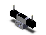 SMC VFS2310-1GS-02 Valve Dbl Non Plug-In Base Mt