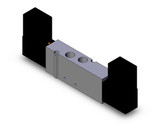 SMC VFS2420-3EZ-02 5 Port Pilot Operated Valve