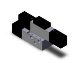 SMC VFS2500-5FZ-01T 4/5 Port Solenoid Valve